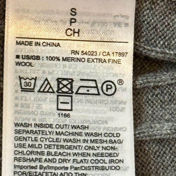 BANANA REPUBLIC Andiamo
Dress~ 100% Fine Merino Wool~ Ribbed Midi Knit Size S - Picture 8 of 9